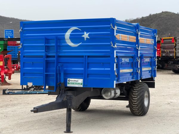 Sevindi Tarım 6 ton Tek Dingil Römork - Görsel 2