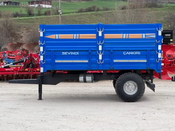 Sevindi Tarım 6 ton Tek Dingil Römork - Görsel 3
