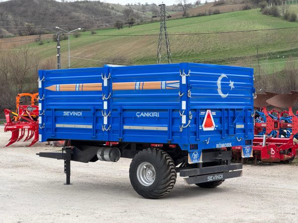 Sevindi Tarım 6 ton Tek Dingil Römork - Görsel 4