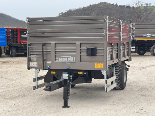 Caselli 6 Ton Tek Dingil Römork - Görsel 2