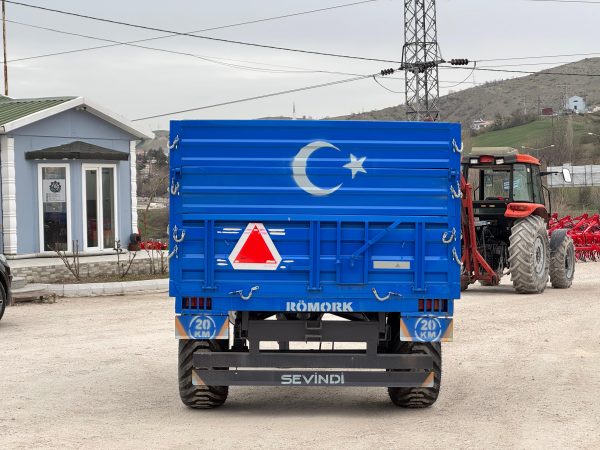 Sevindi Tarım 6 ton Tek Dingil Römork - Görsel 5
