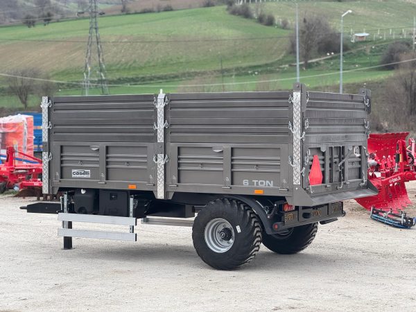 Caselli 6 Ton Tek Dingil Römork - Görsel 4