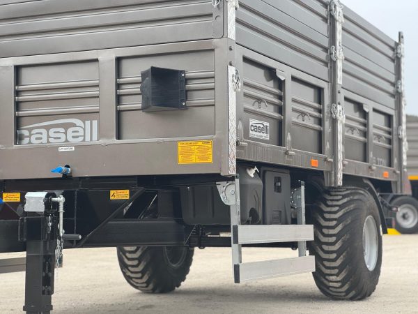 Caselli 6 Ton Tek Dingil Römork - Görsel 8