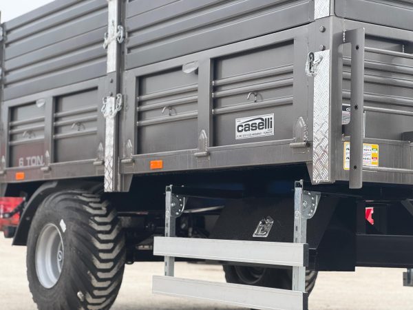 Caselli 6 Ton Tek Dingil Römork - Görsel 9