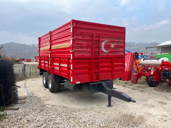 Sevindi Tarım 10 Ton Çift Dingil Römork