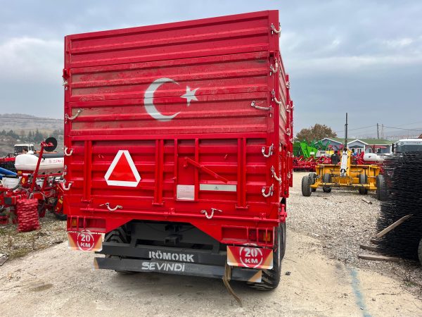 Sevindi Tarım 10 Ton Çift Dingil Römork - Görsel 4
